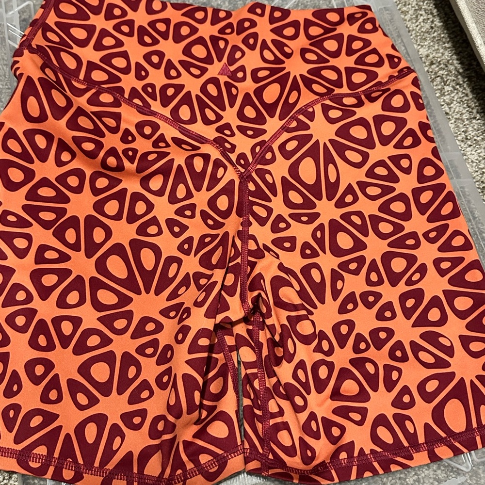 Vitality Vibrant Patterned Bike Shorts for Women
